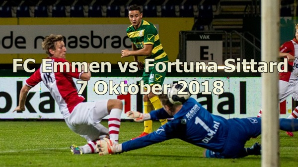 Prediksi Emmen vs Fortuna Sittard 7 Oktober 2018
